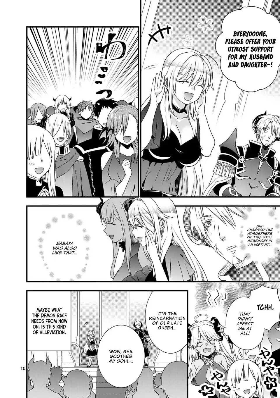 Maou Desu. Onna Yuusha no Hahaoya to Saikon Shita no de, Onna Yuusha ga Giri no Musume ni Narimashita. Chapter 18 11